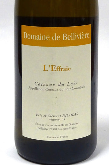 Belliviere 2021 Coteaux du Loir L'Effraie